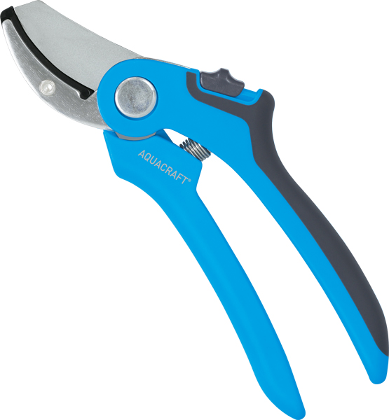 Anvil pruning shears with anti-friction rust resistant coating