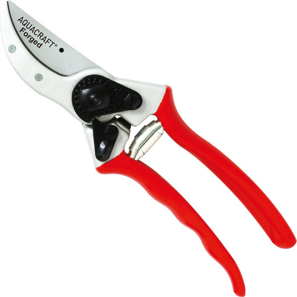 Professional pruner with SK5 blade and safety lock