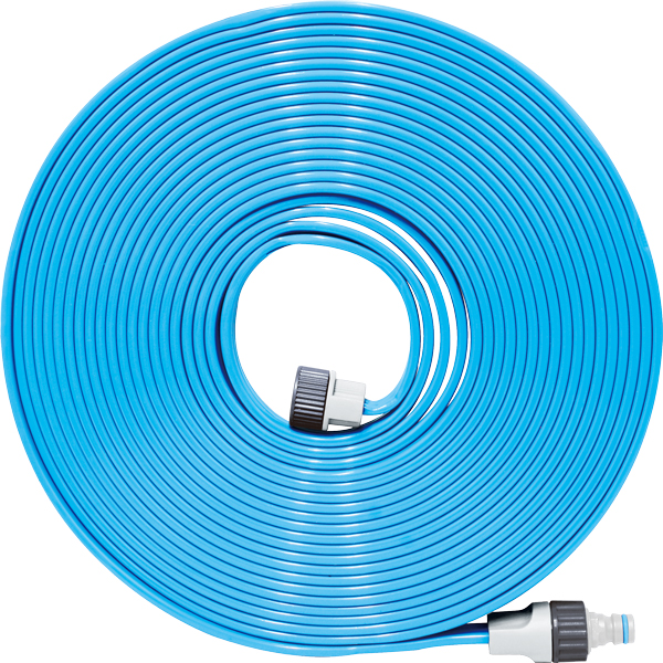 Micro-irrigation hose for fine spray on garden beds and borders