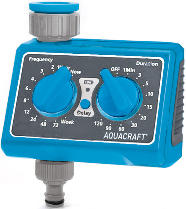 irrigation timer, sprinkler timer, automatic watering system, garden timer, lawn irrigation