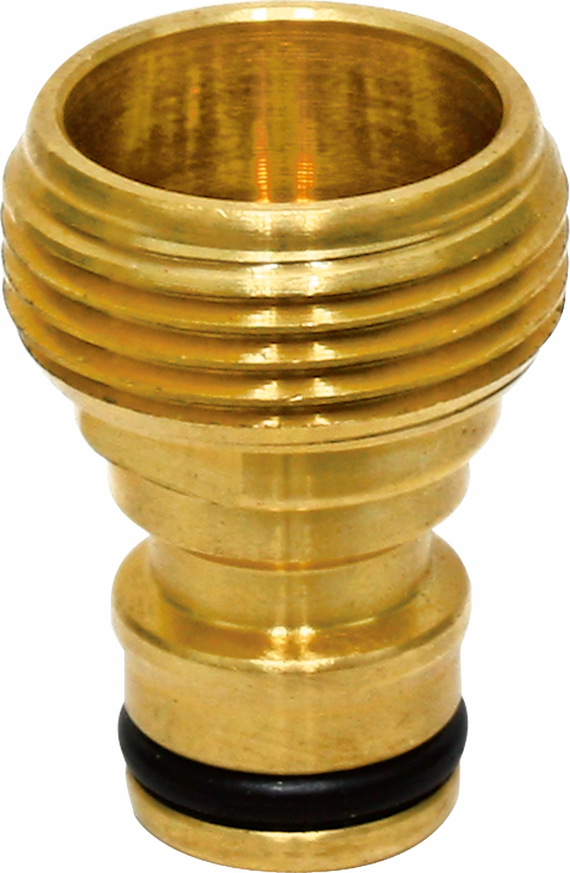 Brass adapter for click connector to female thread connection