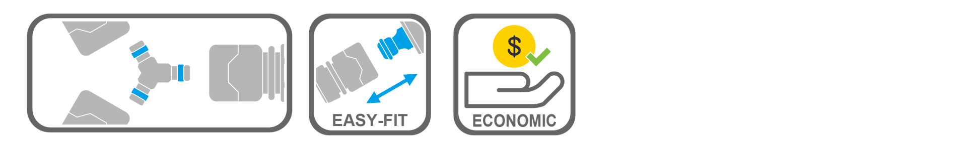 Garden hose connector for secure tap connection
