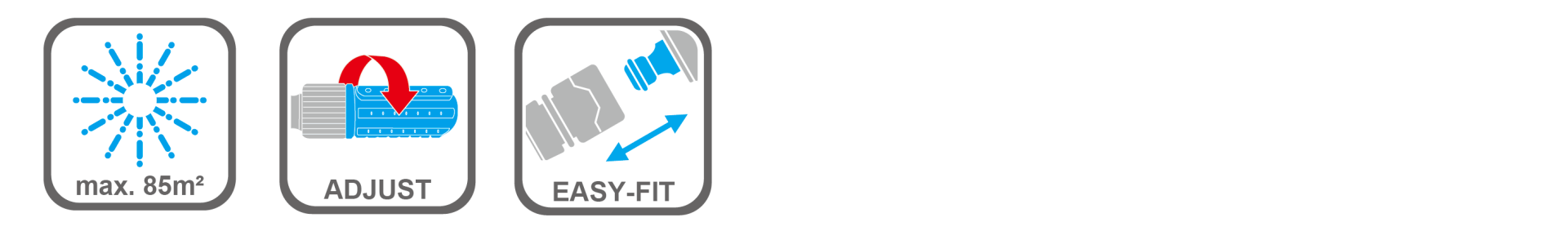 Lightweight plastic base sprinkler with circular spray and stable design