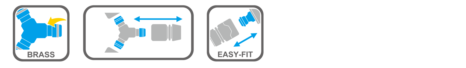 Heavy-duty metal hose joiner with durable design